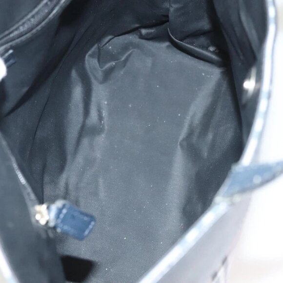 BURBERRY Nova Check Hand Bag Nylon Pink Silver Auth bs26692 - Picture 12 of 16